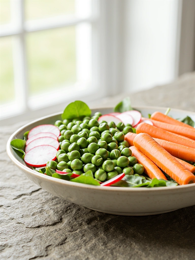 Fresh seasonal produce for dietary planning